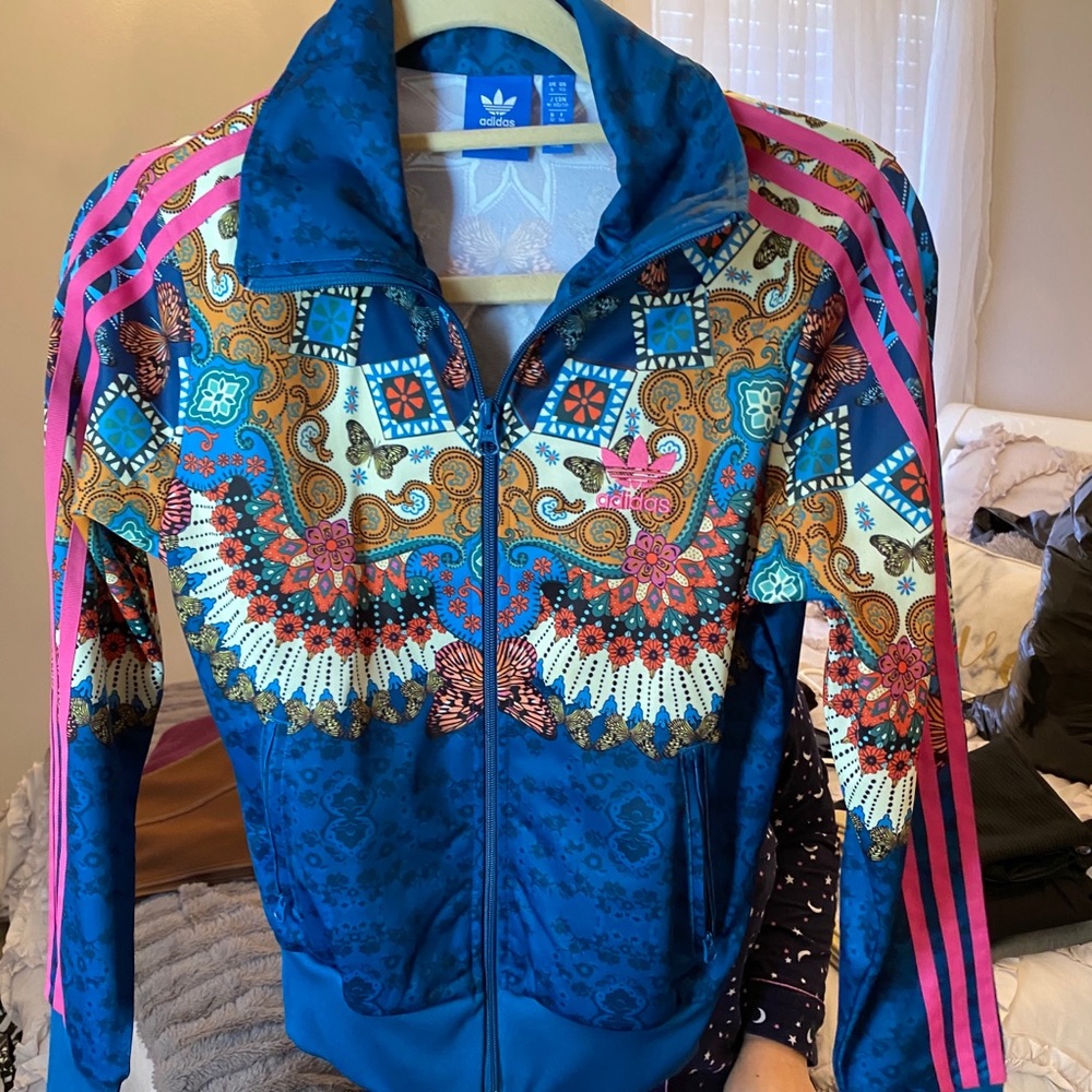 Adidas Collection Design Zip up Sweatshirt